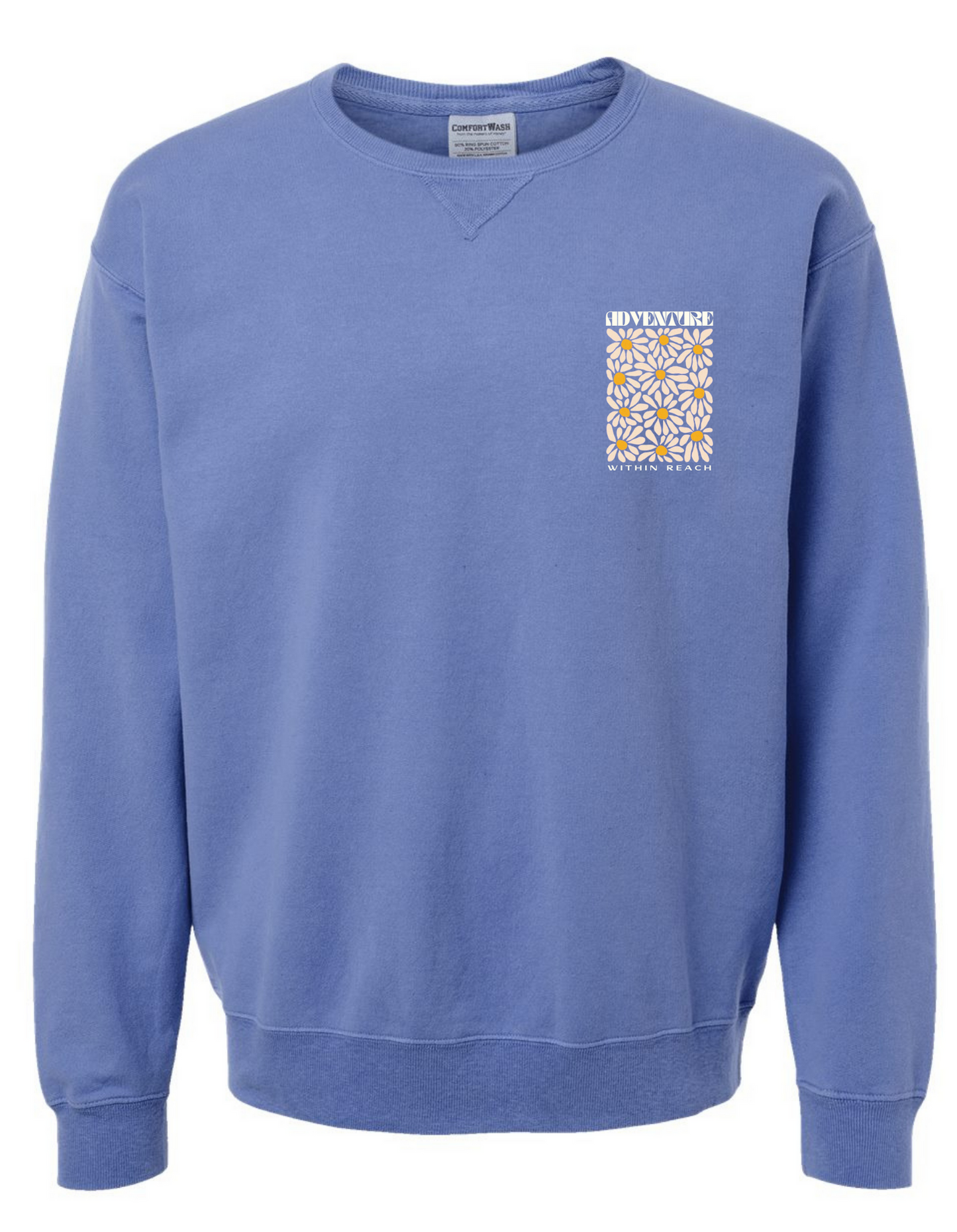 Flower Child Garment Died Crewneck