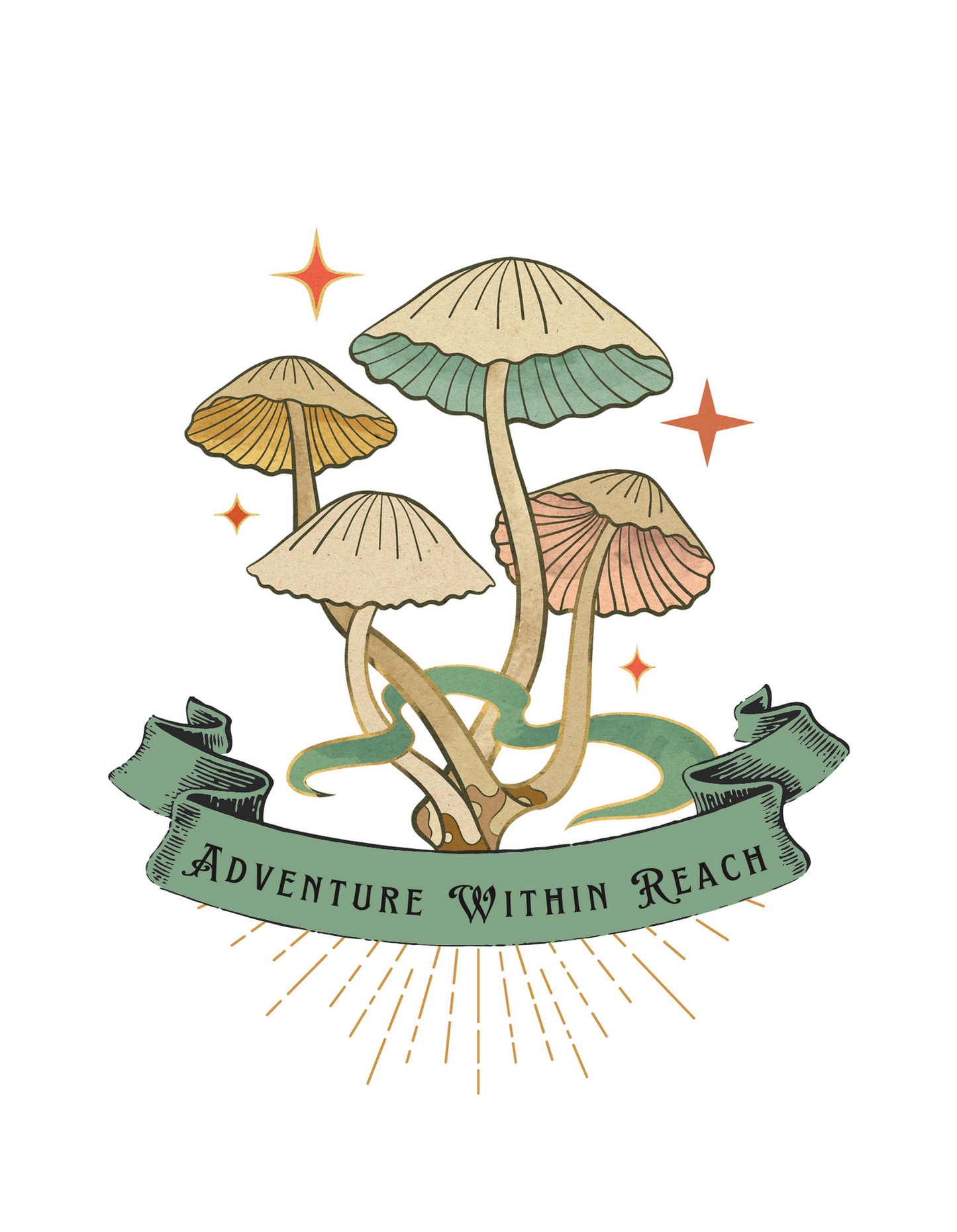 Forage Your Food Garment Dyed Crewneck