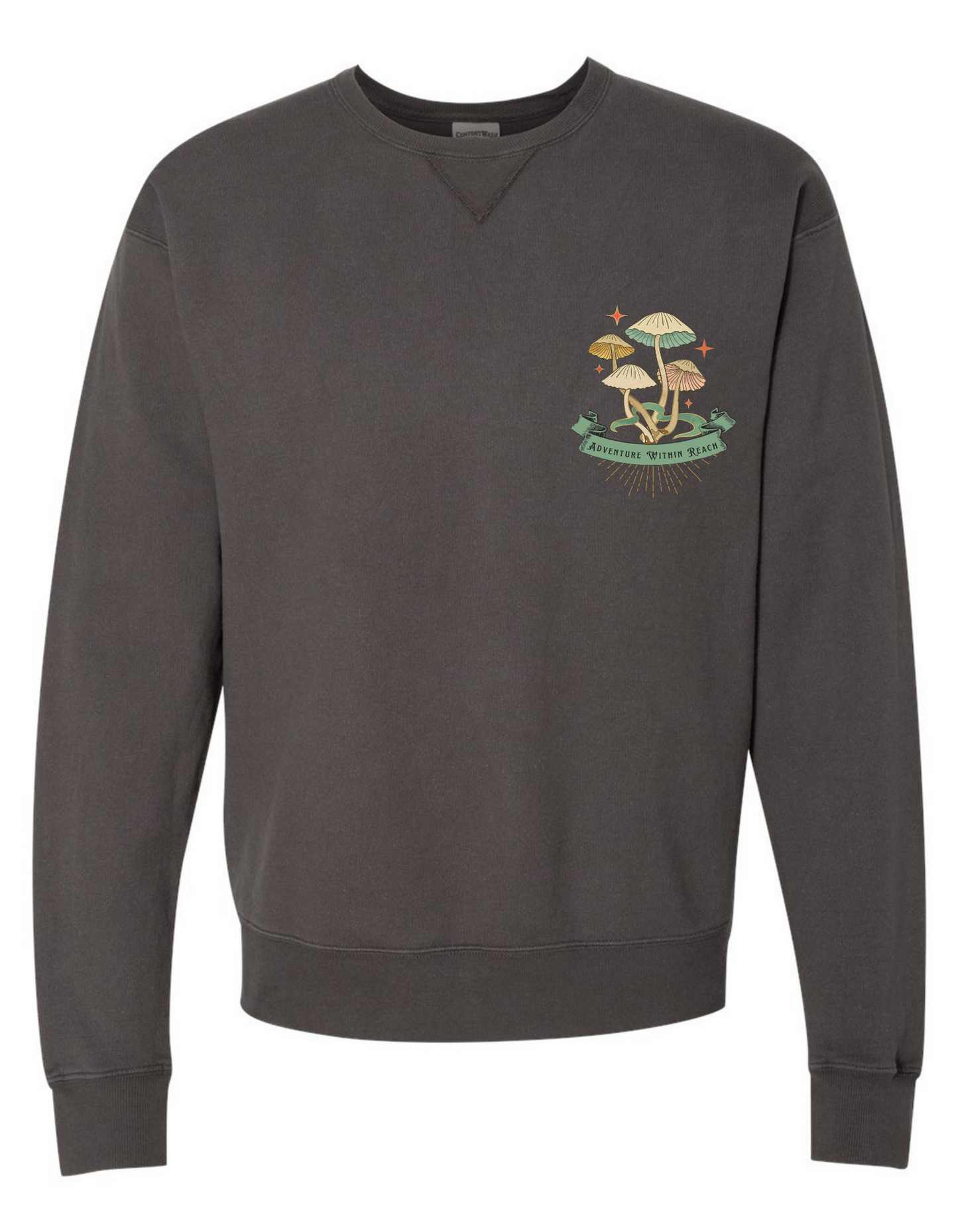 Forage Your Food Garment Dyed Crewneck