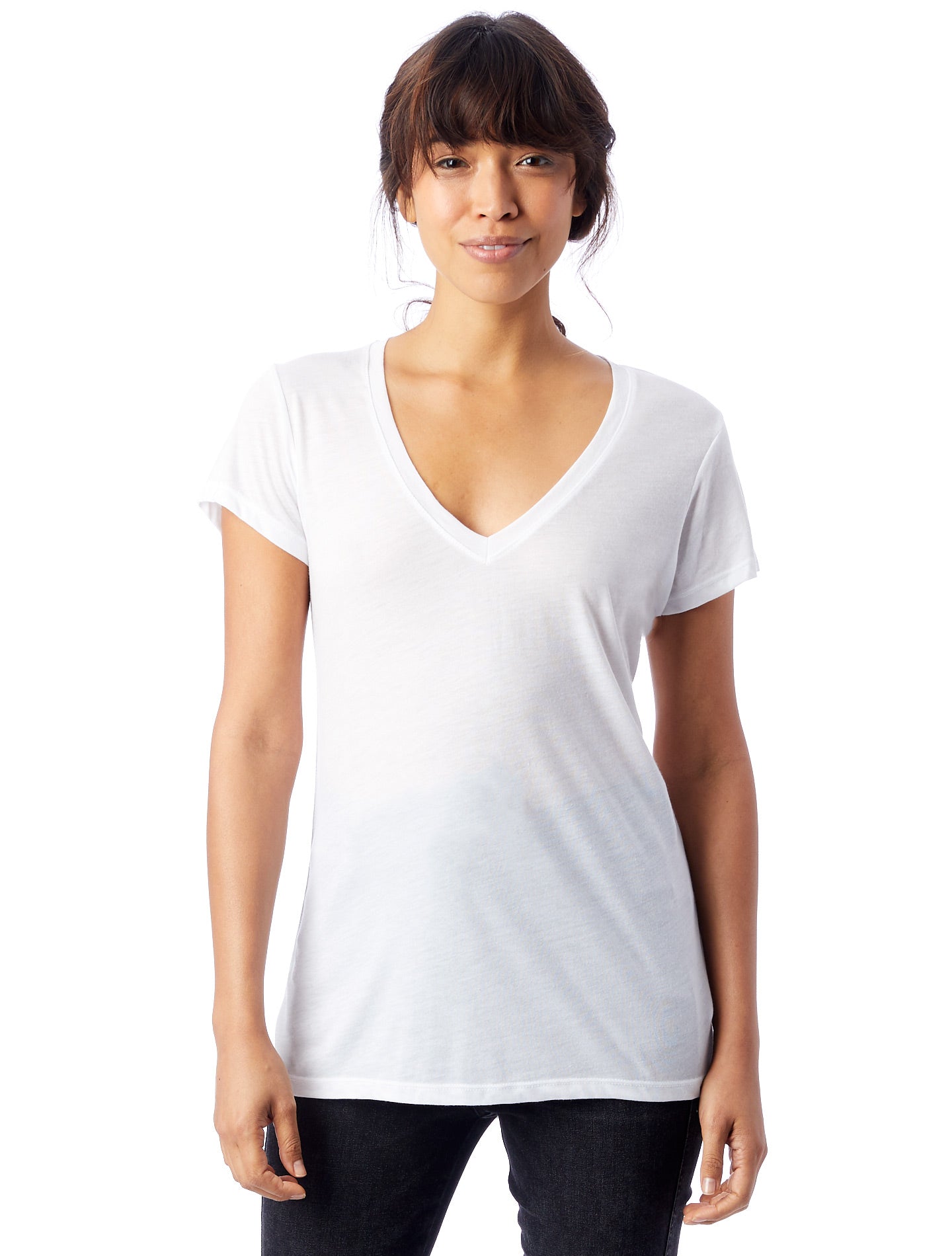 Slinky V-Neck Tee