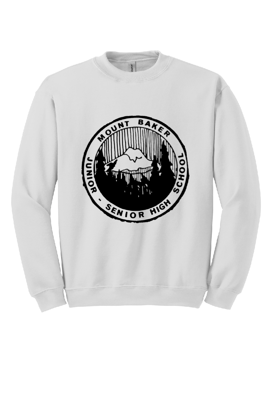 Unisex Mount Baker Throwback Logo Crewneck