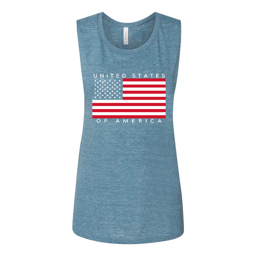 United States of America Woman's Tank Top